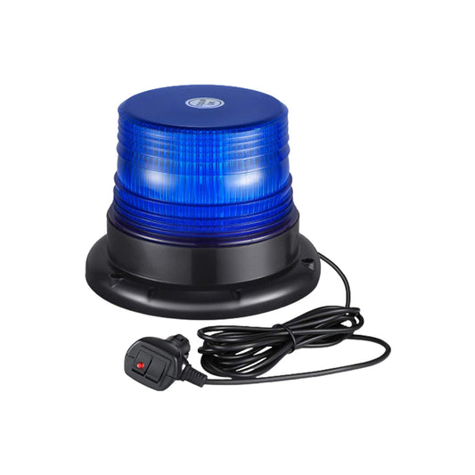 Emergency/Police Lights Stand Type Design Smd Type Led/Rotating Function Blue Lens Small Size Magnet Base Fitting 12V Colour Box Pack Fy-2019 (China)