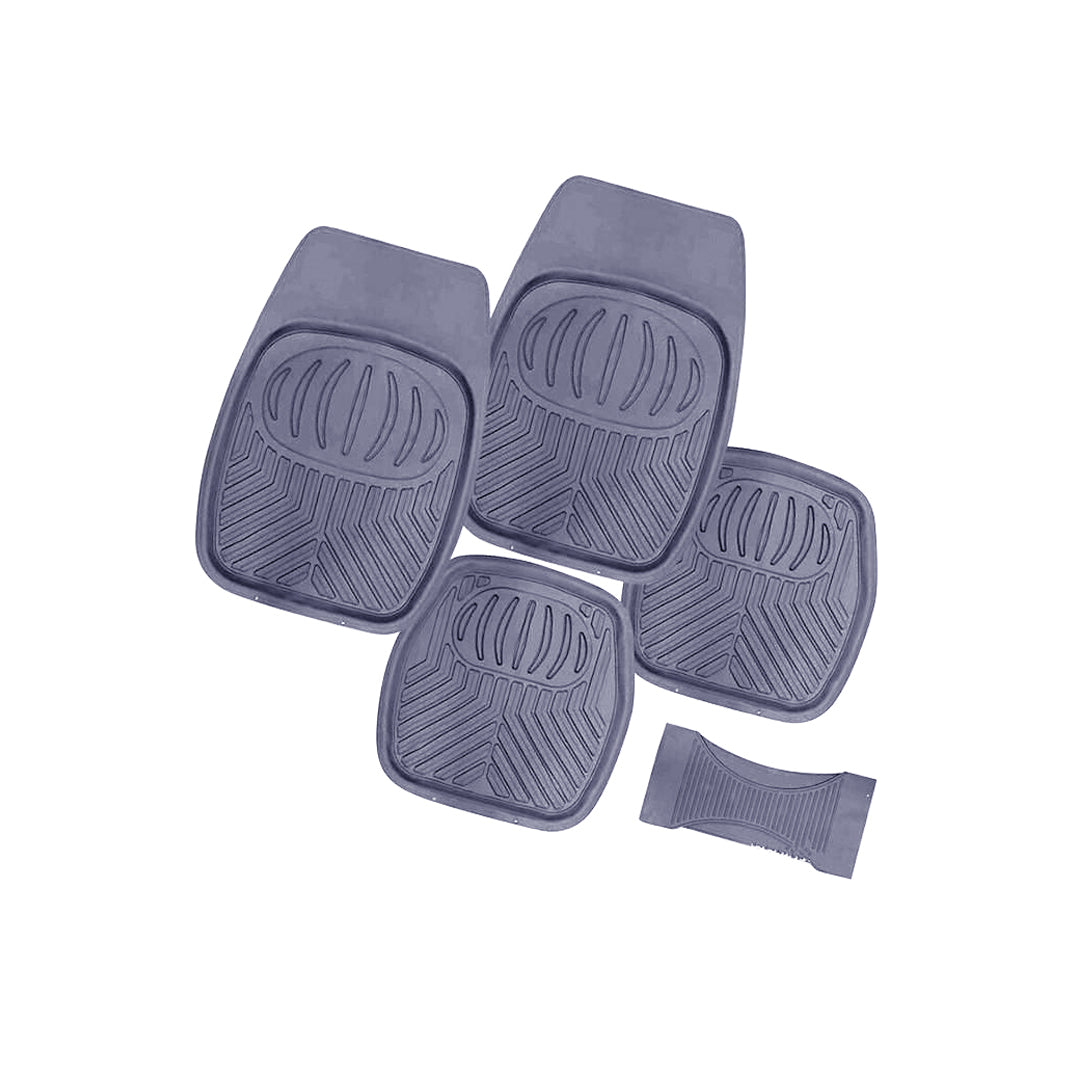 Car Floor Mat Pvc Material Universal Fitting Standard Quality Grey Pvc 05 Pcs/Set Poly Bag Pack Ys-791 (China)