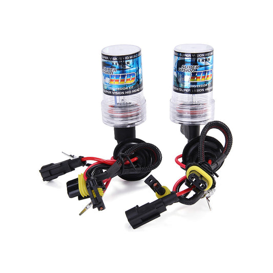 Hid Kit (China) Colour Box Pack H11 6000K Ultra White Xenon Bulbs/Normal Base 200W Standard Quality Bfk-301 Slim Ballast