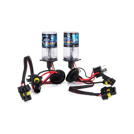 Hid Kit (China) Colour Box Pack H4 6000K Ultra White Xenon Bulbs/Normal Base 200W Standard Quality Bfk-302 Slim Ballast