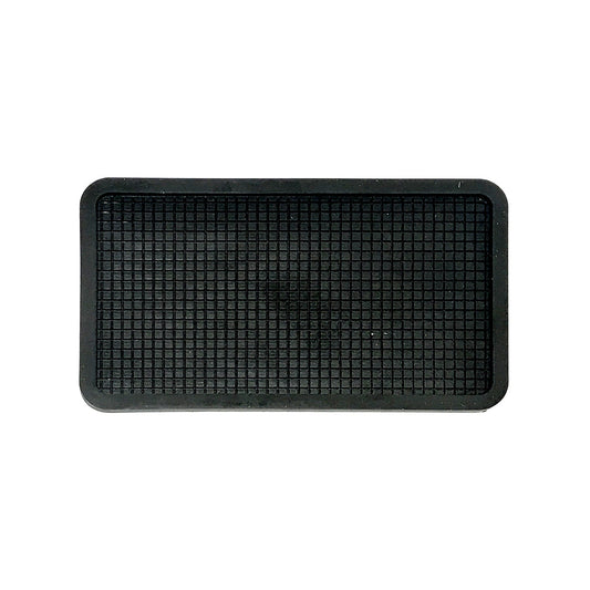 Car Dashboard Non-Slip Mat Silicone Material  No Logo Rectangle Design Small Size Black (China)