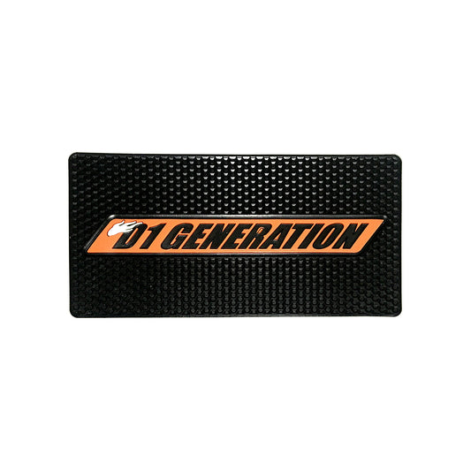 Car Dashboard Non-Slip Mat Silicone Material  D1 Generation Rectangle Design Large Size Black (China)