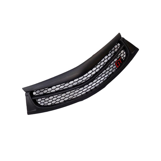 Front Grill Upper/Sports Type Gt Design Toyota Corolla 2015 With Logo 01 Pc/Set  Gloss Black (China)