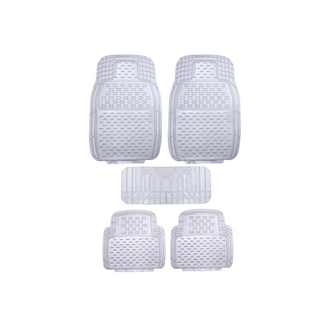 Car Floor Mat Pvc Material Universal Fitting Clear Pvc 05 Pcs/Set Poly Bag Pack Ads-967 (China)
