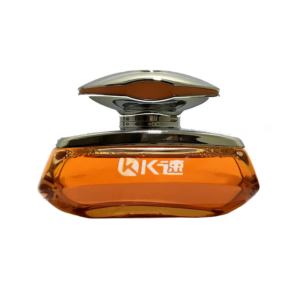 Car Perfume Glass Bottle Kz Brown/Chrome Housing Cologne 80Ml Blister Pack A Ray Of Sunshine (China)