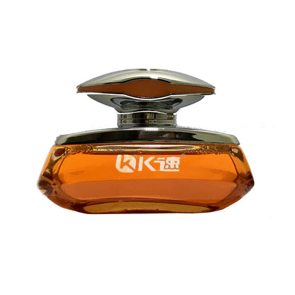 Car Perfume Glass Bottle Kz  Brown/Chrome Housing Cologne  80Ml Blister Pack A Ray Of Sunshine (China)