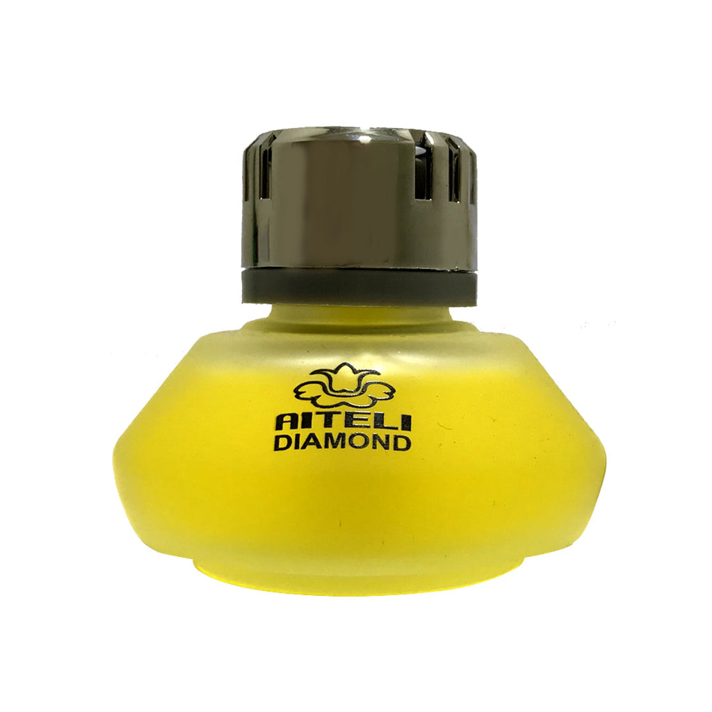 Car Perfume Glass Bottle Aiteli Yellow/Chrome Housing Sour Lemon 65Ml Blister Pack Yalijia Da-340 (China)