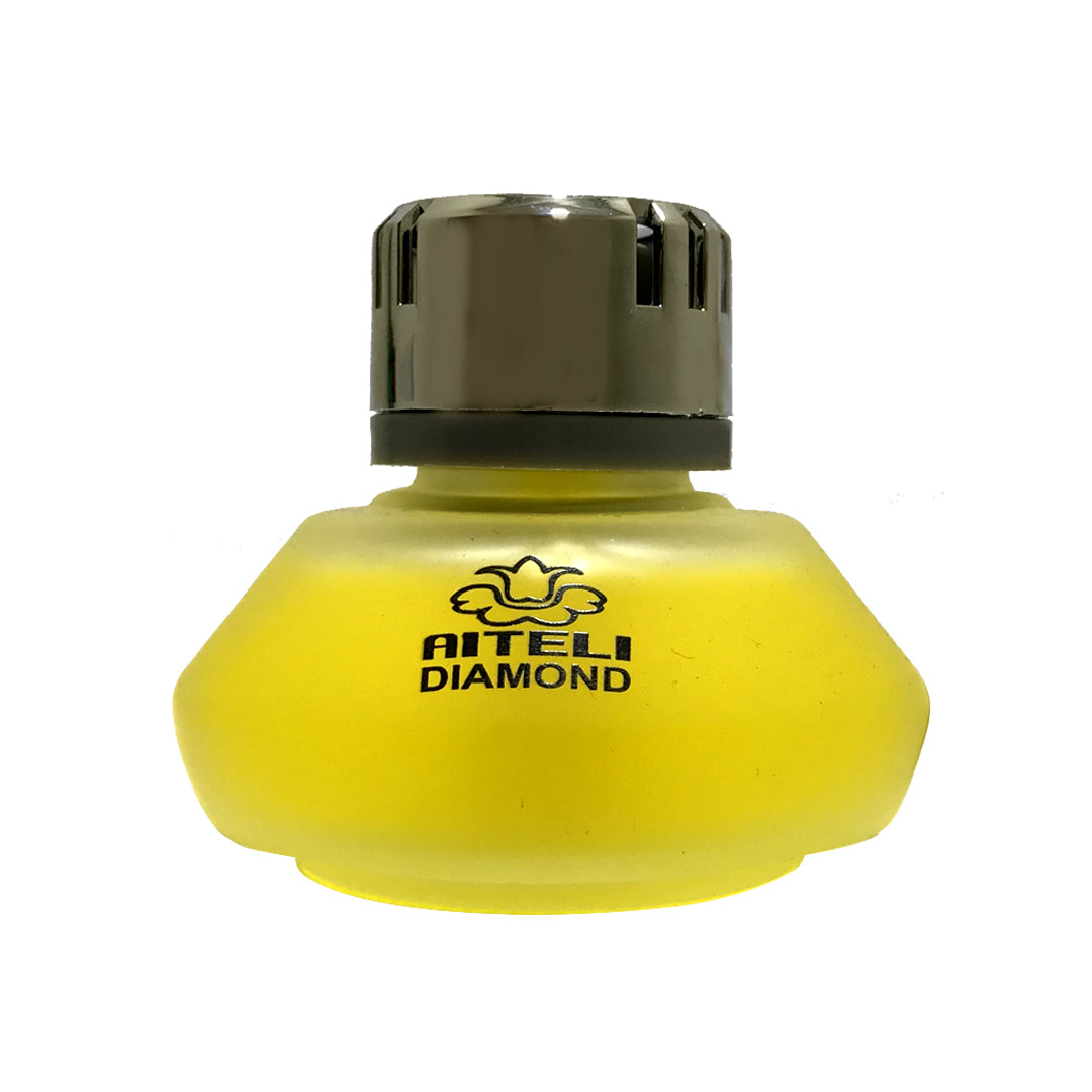 Car Perfume Glass Bottle Aiteli Yellow/Chrome Housing Sour Lemon  65Ml Blister Pack Yalijia Da-340 (China)