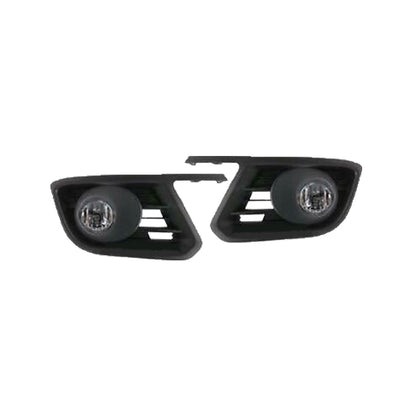 Car Fog Lamp Korealite Oem Fitting Halogen Suzuki  Ciaz 2018 Plastic Housing Glass Lens Clear Lens Black Kl-7906 (China)