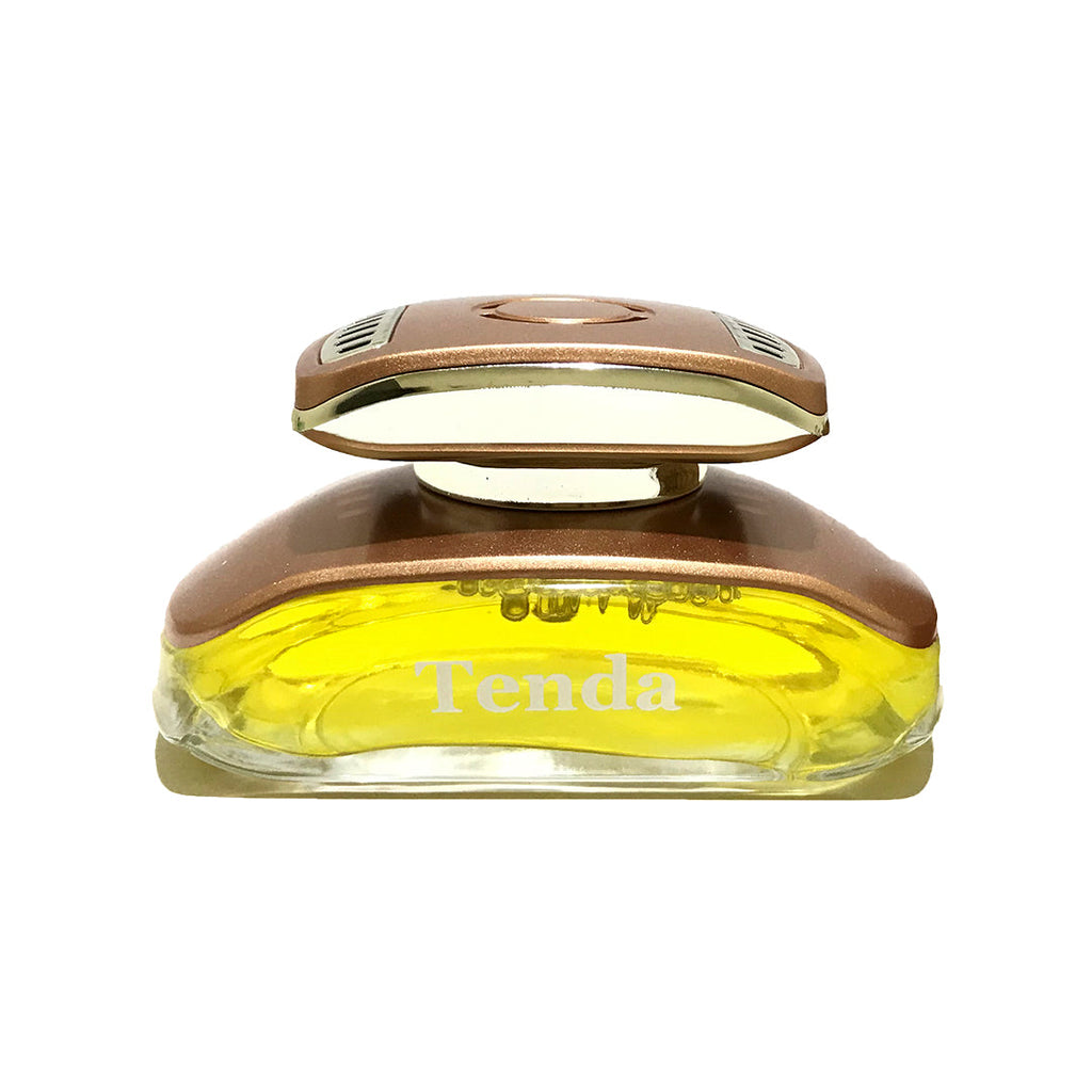 Car Perfume Glass Bottle Ym Copper/Chrome Housing Yellow Liquid 80Ml Blister Pack Tenda Fy-7330 (China)