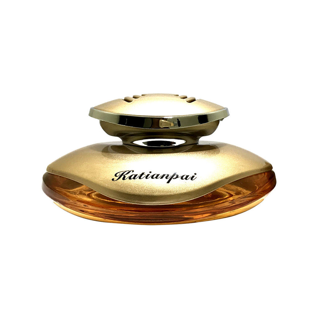 Car Perfume Glass Bottle Catian Bai Golden Housing Glamour Cologne 60Ml Plastic Box Pack Fy-7320 (China)