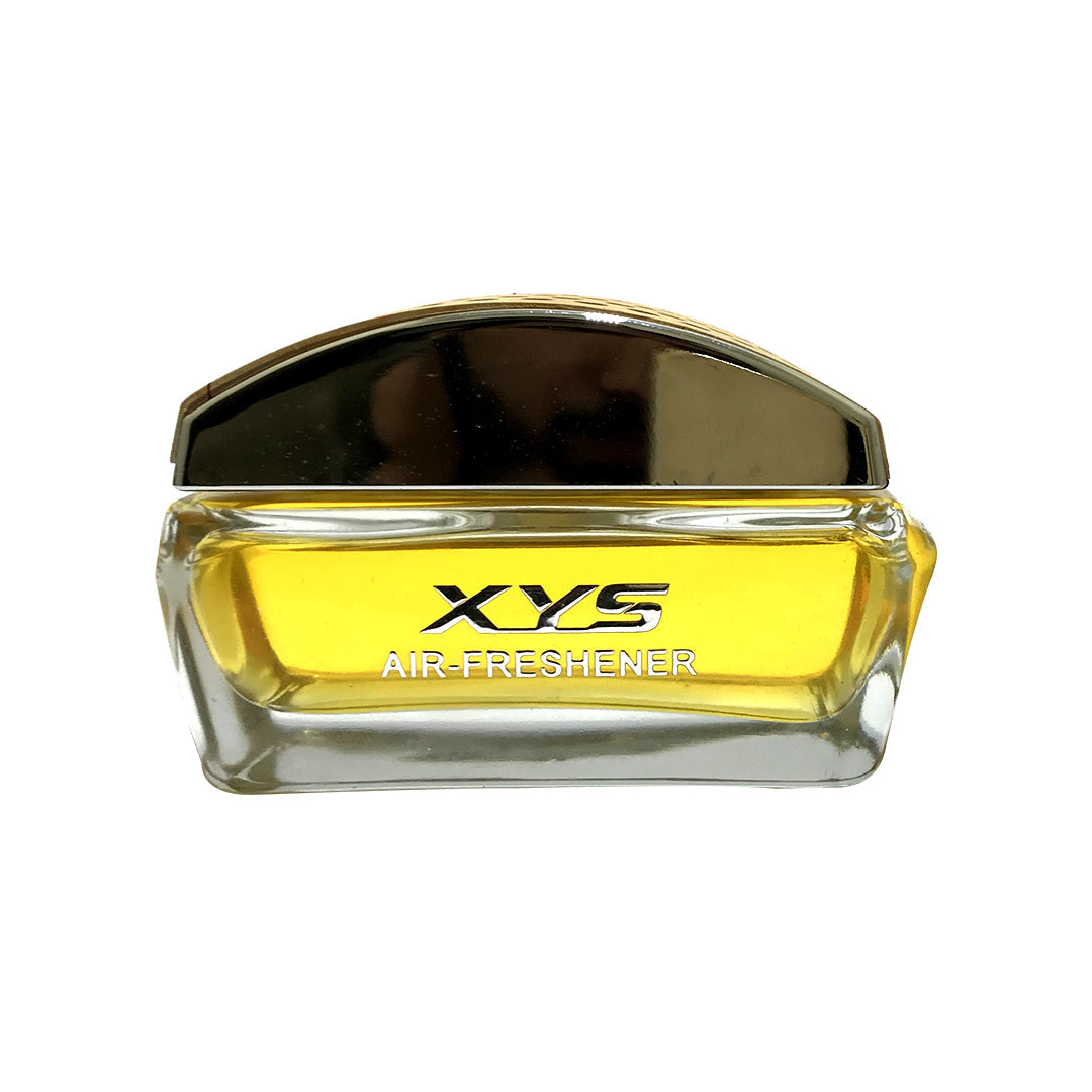 Car Perfume Glass Bottle Jiafen Yellow/Chrome Housing France Spices  80Ml Blister Pack Xys (China)