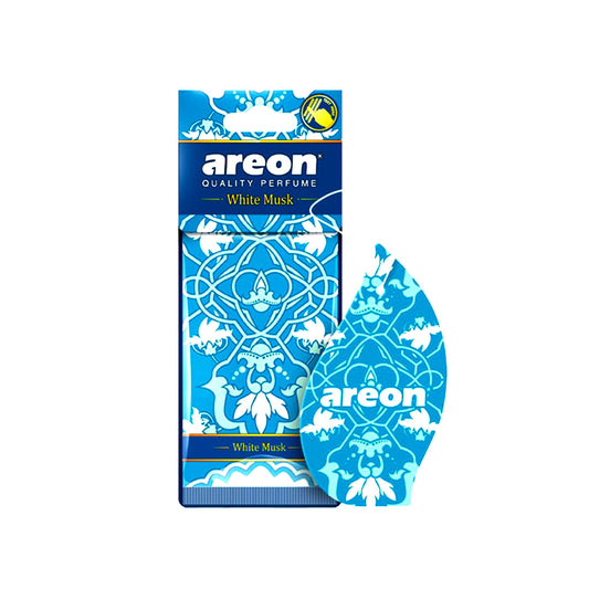 Paper Card Perfume Areon  White Musk  Coloured Card Pack Mo01 (Bulgaria)