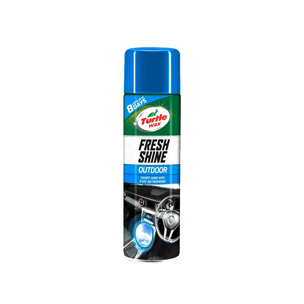 Car Dashboard Polish Turtle Wax Outdoor Fragrance Tin Can Pack 500Ml Fresh Shine 51788 (Usa)