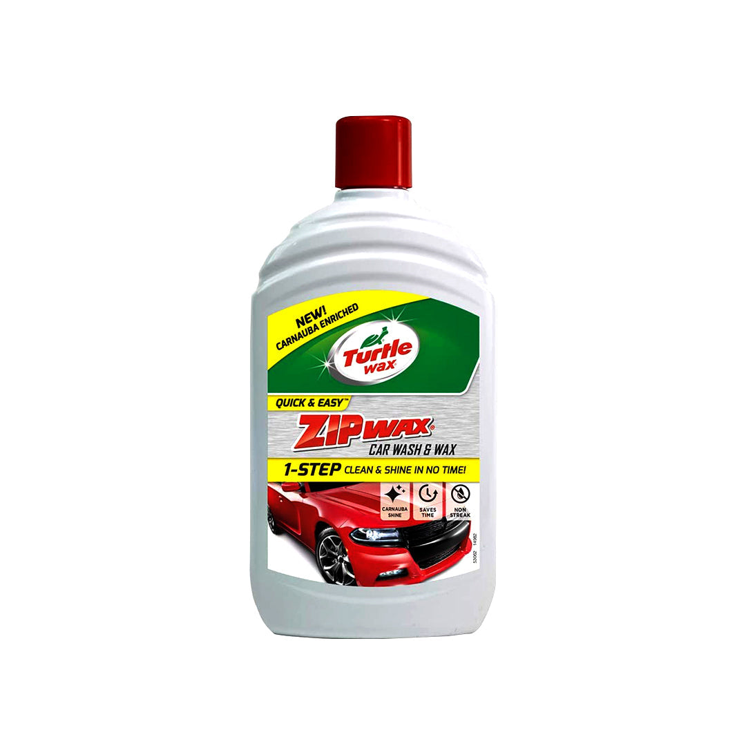 Car Shampoo & Wax Turtle Wax Plastic Bottle Pack  1000Ml Zip Waz Car Wash 53705 (Usa)