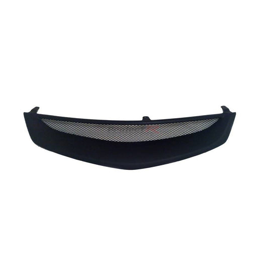 Front Grill Upper/Sports Type Si Design Honda Civic 2009 Without Logo 01 Pc/Set  Matt Black (China)