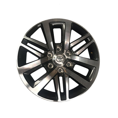Alloy Wheel Rims Replacement Type Design Toyota Vigo Champ 2012 17" Metal Silver 04 Pcs/Set 1155 (China)
