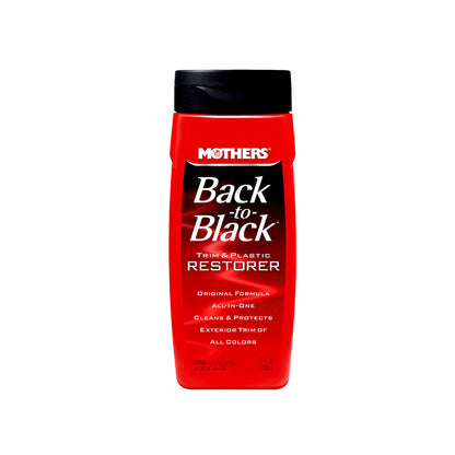 Plastic Restorer Mothers Plastic Can Pack 355Ml Back To Black Trim&Plastic Restorer 6112 (Usa)