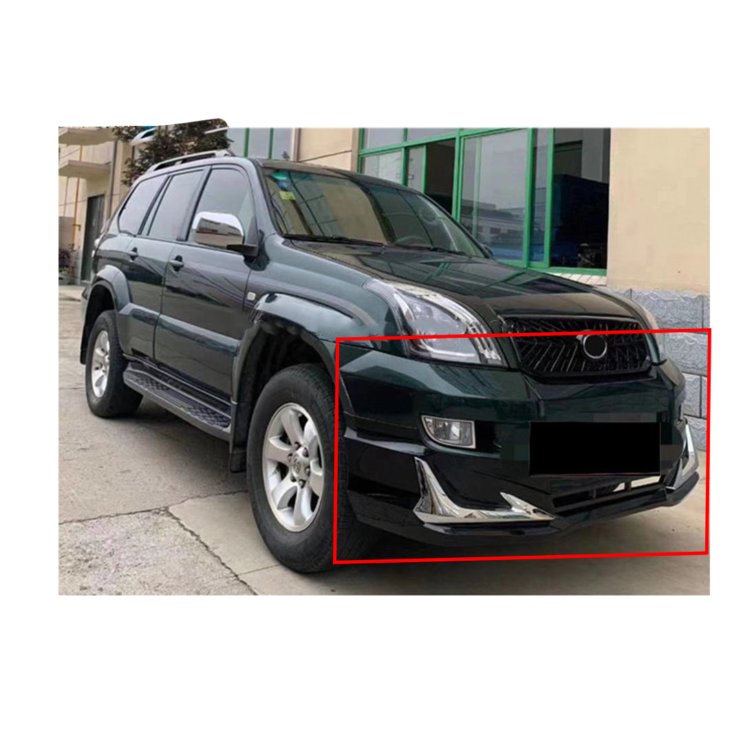 Body Kit 4X4 Only Back Side Toyota Prado Fj-120 2005 Modelisata Design Plastic Material Without Light  01 Pc/Set Solid Black Colour (China)