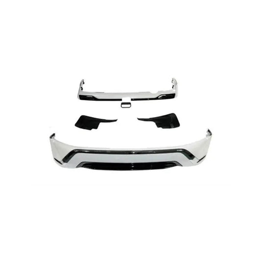 Body Kit 4X4 Only Back Side Toyota Land Cruiser 2016-2021  Middle East Design Plastic Material Without Light  01 Pc/Set Solid White Colour (Taiwan)