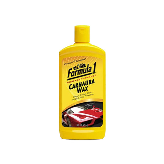 Car Body Polish Formula-1 Cream Based Plastic Bottle Pack  473Ml Carnauba Wax Deeper Brilliant Shine 716010 (Usa)