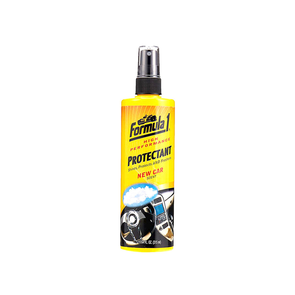 Car Dashboard Polish Formula-1 Cherry Plastic Bottle Pack 315Ml Protectant Shine Protects And Freshens 652376 (Usa)