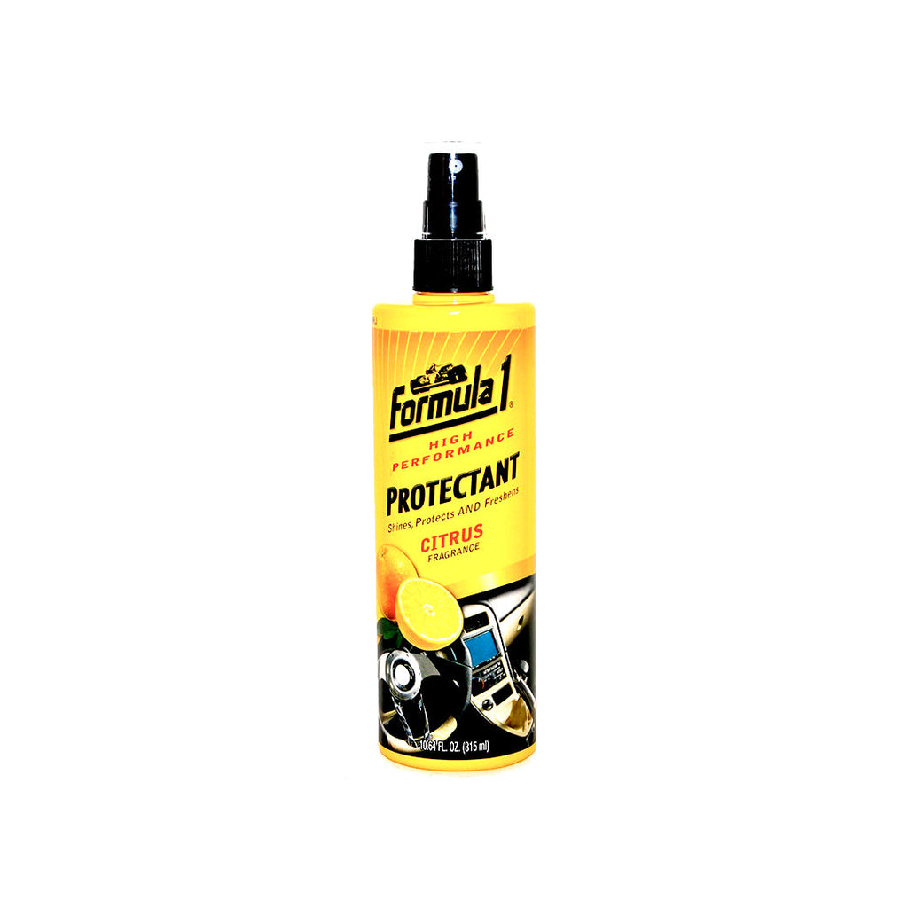 Car Dashboard Polish Formula-1 Citrus Plastic Bottle Pack 295Ml Protectant Shine Protects And Freshens 712300 (Usa)