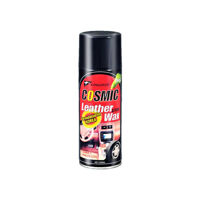 Kangaroo Car Dashboard Polish Leaf 450Ml Cosmic Leather & Tire Wax (China)
