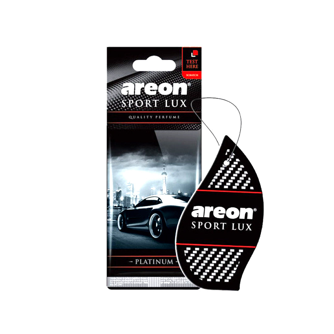 Paper Card Perfume Areon  Platinium  Coloured Card Pack Sl03 (Bulgaria)