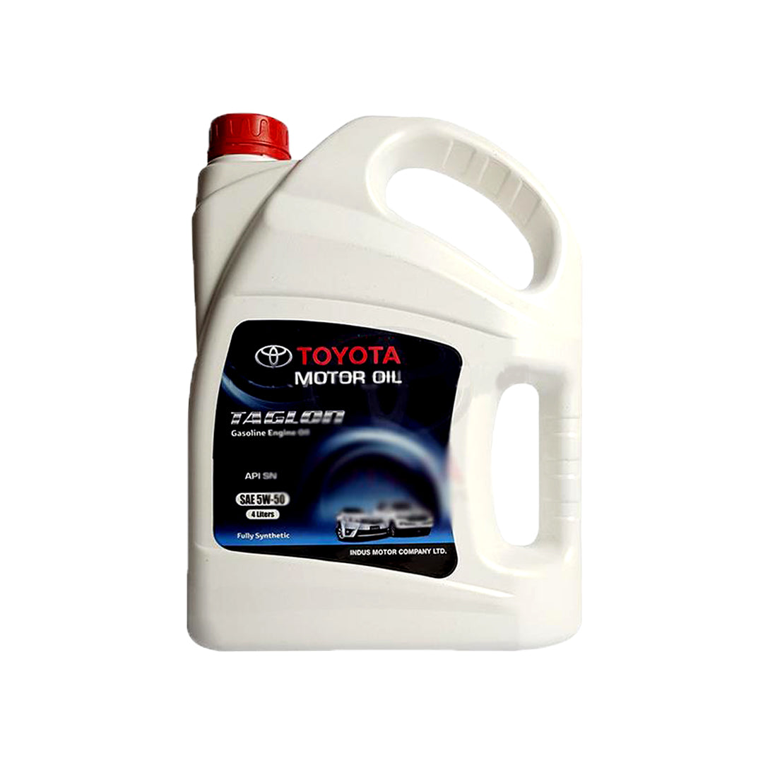 Engine Oil Toyota Taglon For Petrol Engine 5W-50 Sn 04 Litres Plastic Can Pack Fully Synthetic (Pakistan)