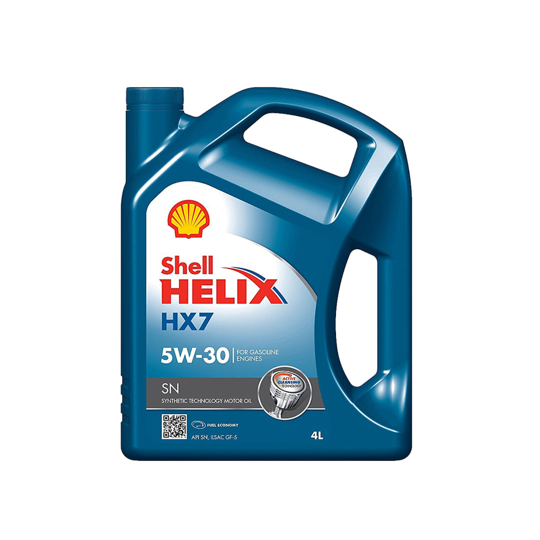 Engine Oil Shell Helix For Petrol Engine 5W-30 Sn 04 Litres Plastic Can Pack Synthetic Technology Hx7 (Pakistan)