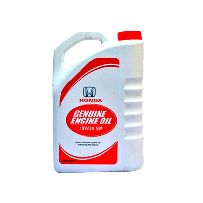 Engine Oil Honda Genuine Engine Oil For Petrol Engine 10W-30 Sm 3.7L Plastic Can Pack (Pakistan)
