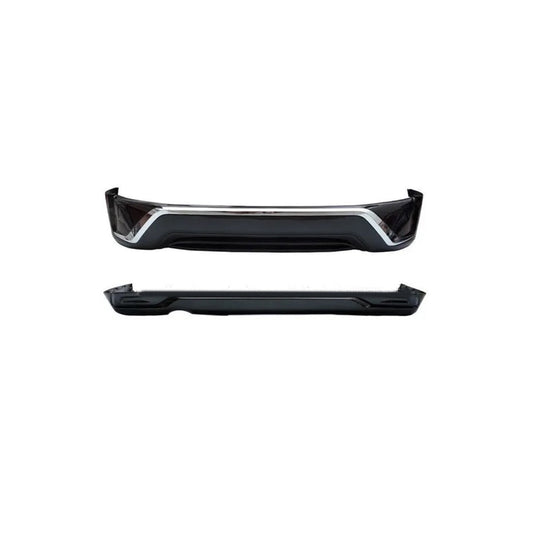 Body Kit 4X4 Only Front Side Toyota Landcruiser Fj-200 2016 Middle East Design Plastic Material Without Light  01 Pc/Set Solid Black Colour Chrome Moulding (China)