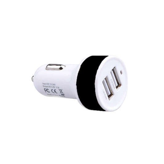 Car Mobile Charger Adopter Double Usb Socket 3.1A Blister Pack Runhnag Rh-016 (China)