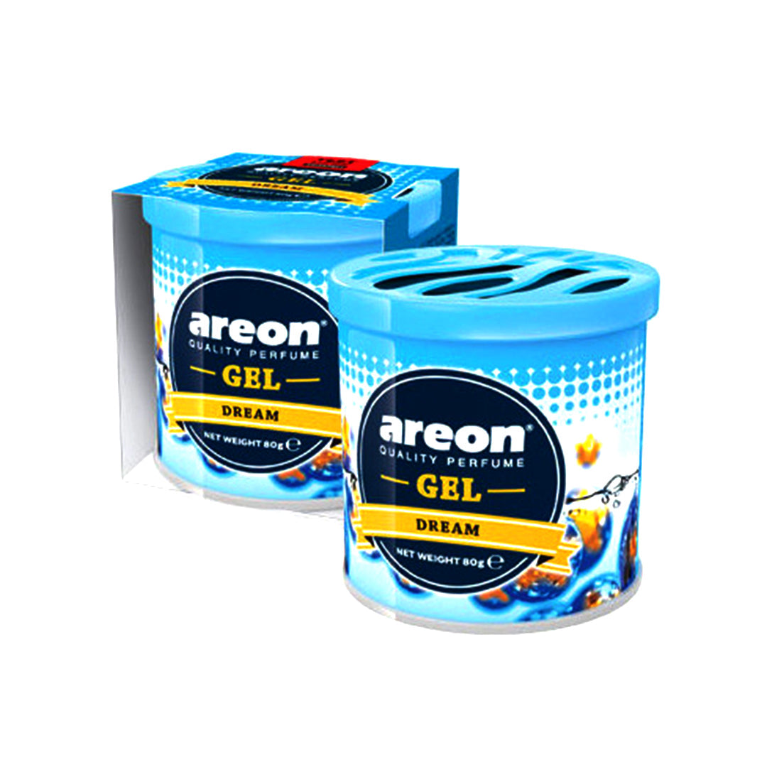 Car Perfume Tin Can Gel Large Areon  Dream  80G Tin Can Pack Gck02 (Bulgaria)