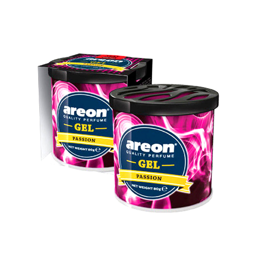 Car Perfume Tin Can Gel Large Areon Passion 80G Tin Can Pack Gck07 (Bulgaria)
