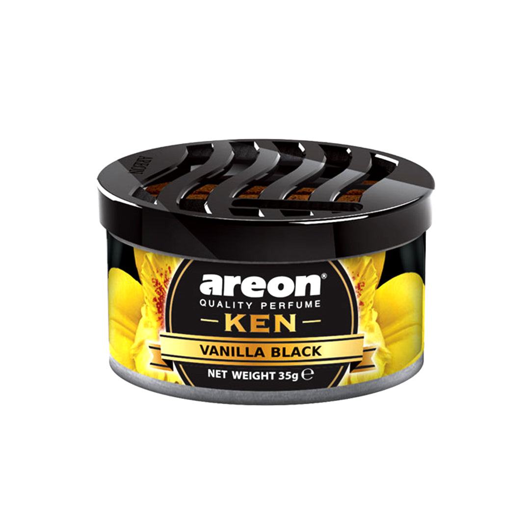 Car Perfume Tin Can Gel Small Areon  Vanilla Bubble  35G Tin Can Pack Ken Ak31 (Bulgaria)