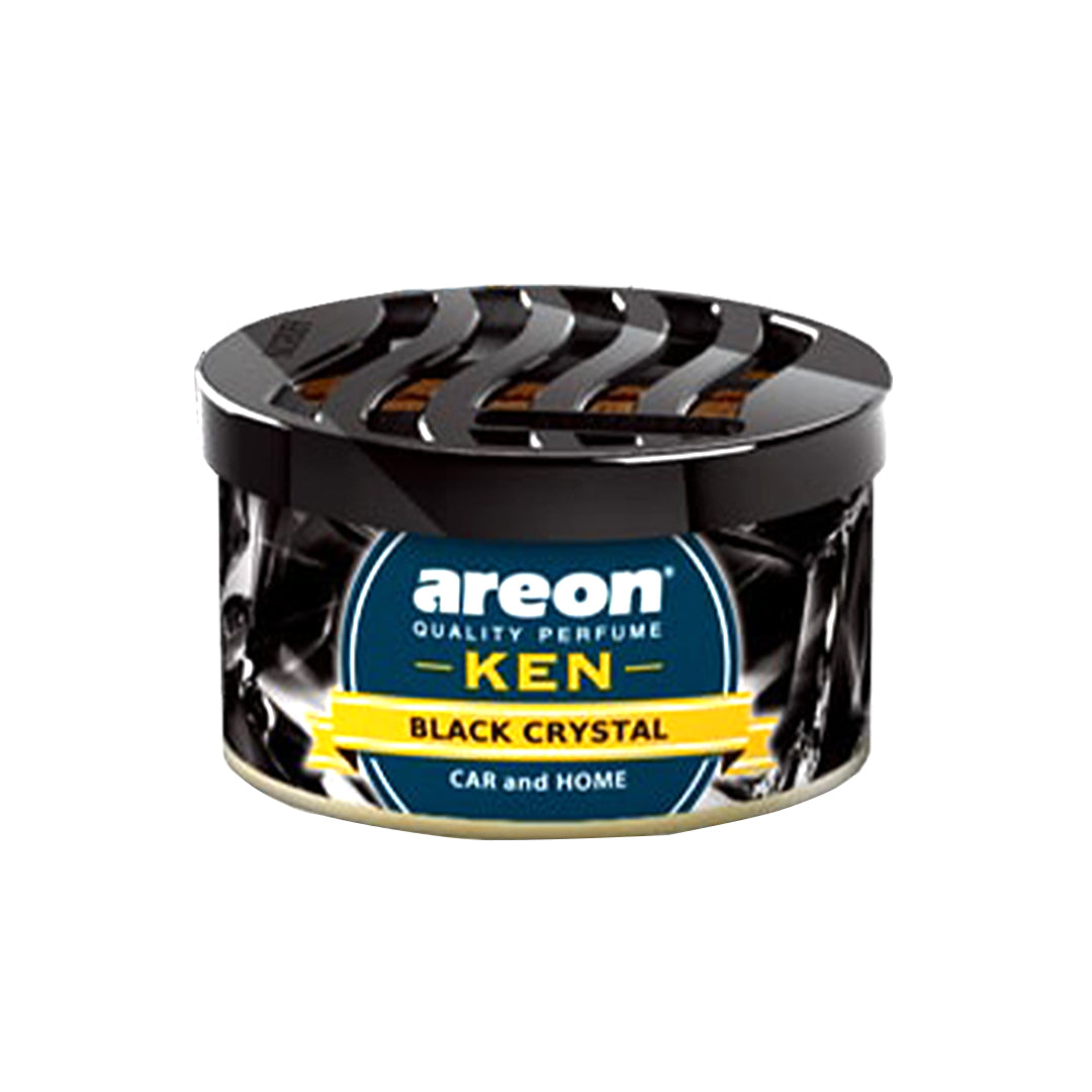 Car Perfume Tin Can Gel Small Areon  Black Crystal  35G Tin Can Pack Ken Ak04 (Bulgaria)