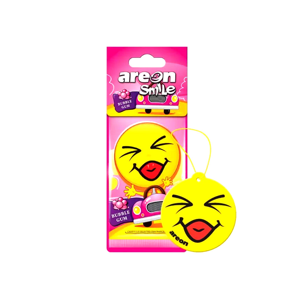 Paper Card Perfume Areon Bubble Gum Coloured Card Pack Smile Asd12 (Bulgaria)