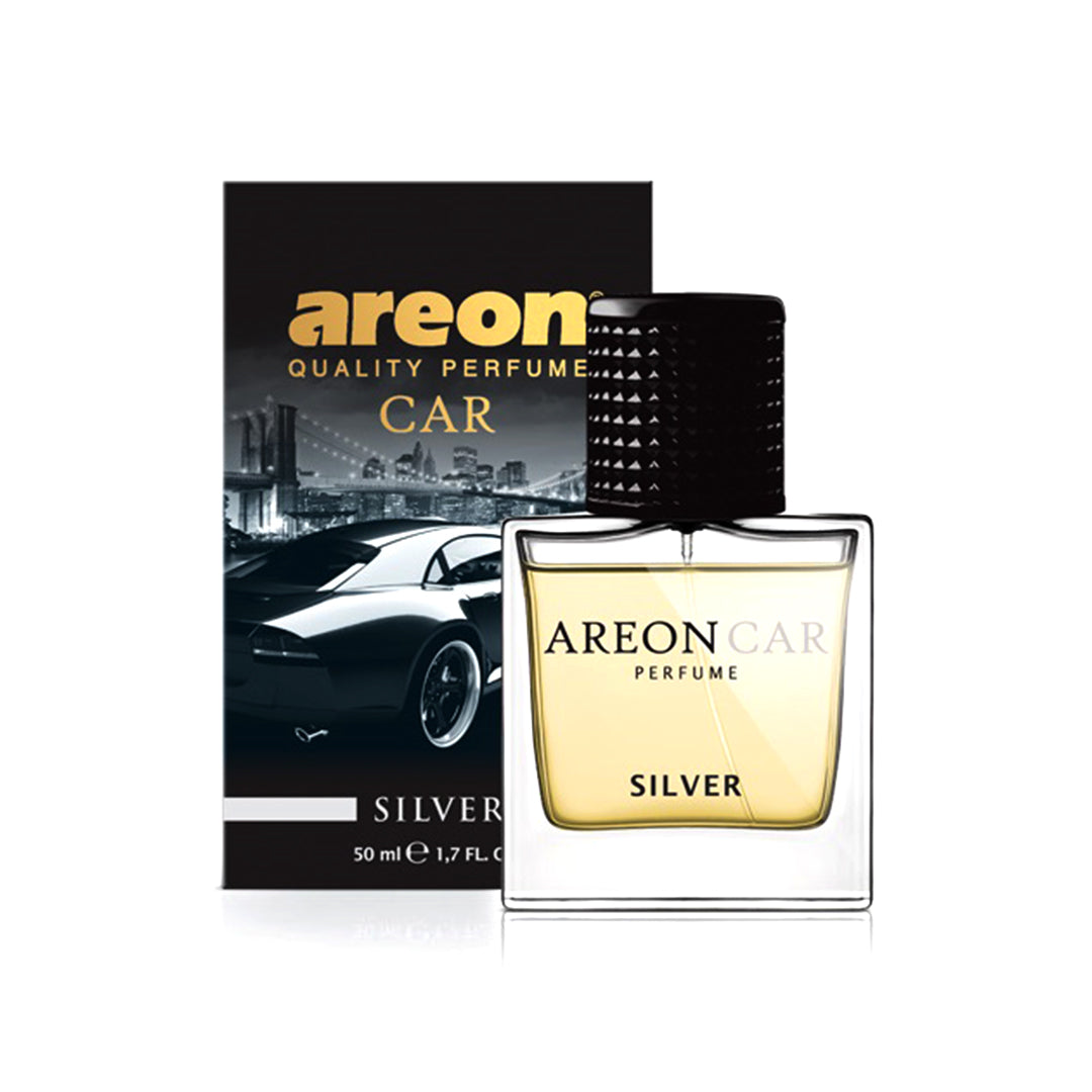 Air Freshner Areon Silver 50Ml Colour Box Pack Mcp05 (Bulgaria)