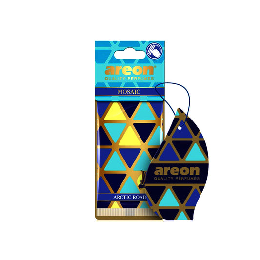 Paper Card Perfume Areon  Arctic Road  Coloured Card Pack Mosaic Am06 (Bulgaria)