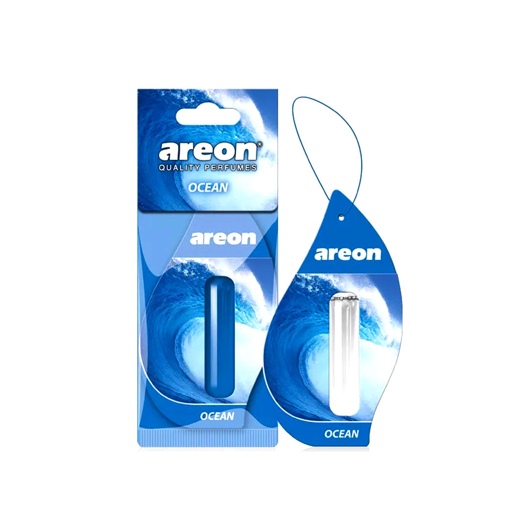 Paper Card Perfume Areon  Ocean  Coloured Card Pack Lr11 (Bulgaria)