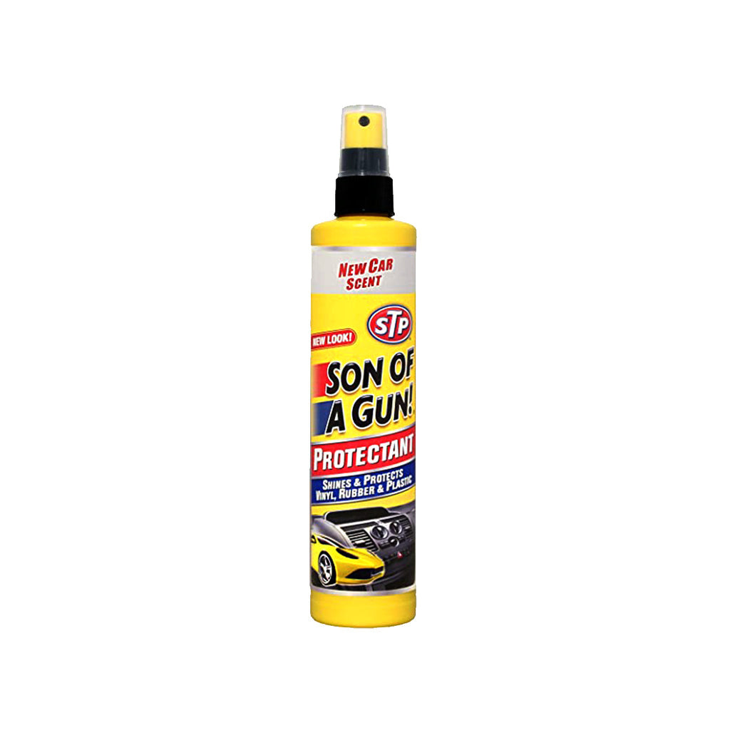 Car Dashboard Polish Stp New Car Plastic Bottle Pack 295Ml Son Of A Gun Protectant 97301Ab (Usa)