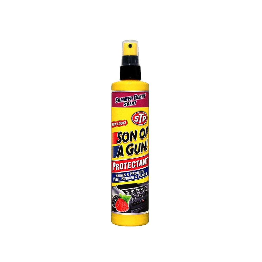 Car Dashboard Polish Stp Wild Berry Plastic Bottle Pack 295Ml Son Of A Gun Protectant 97302Ab (Uk)