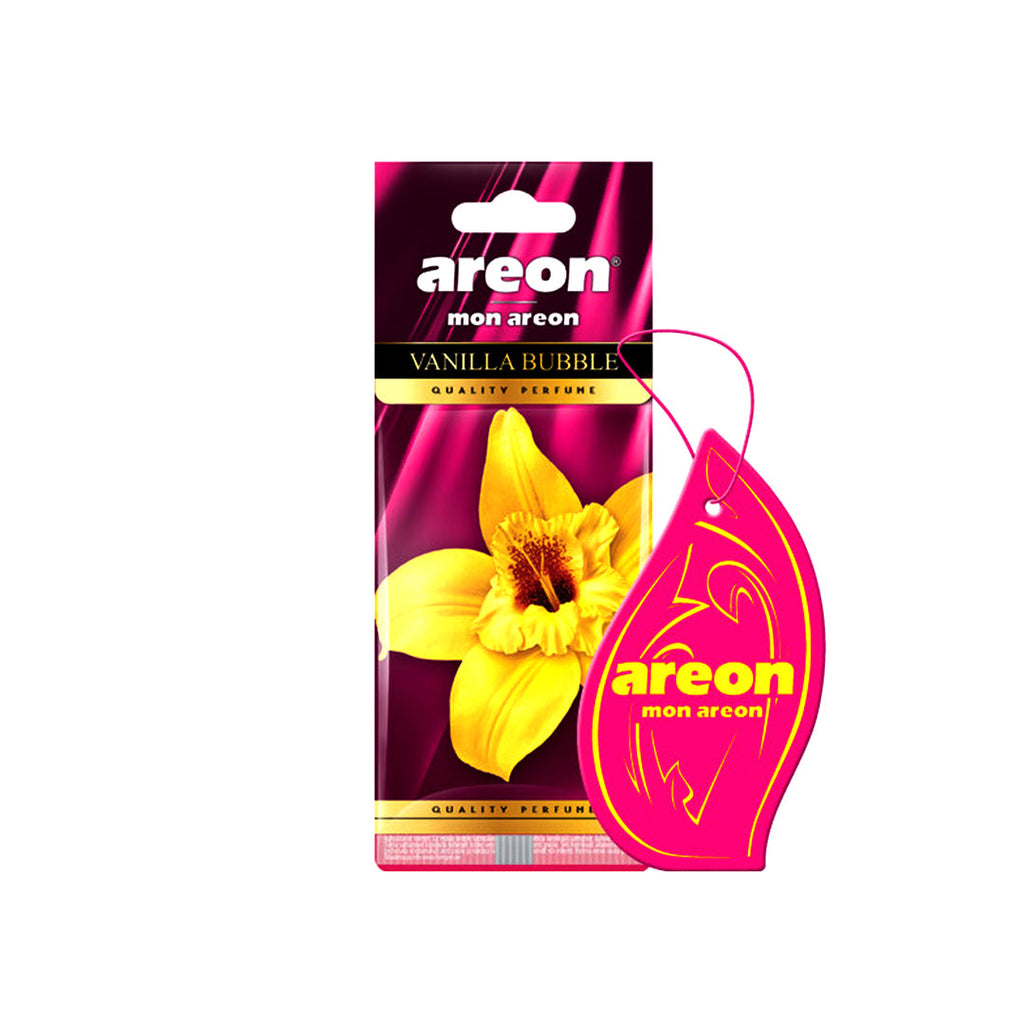 Paper Card Perfume Areon Vanilla Bubble Coloured Card Pack Mon Ma29 (Bulgaria)