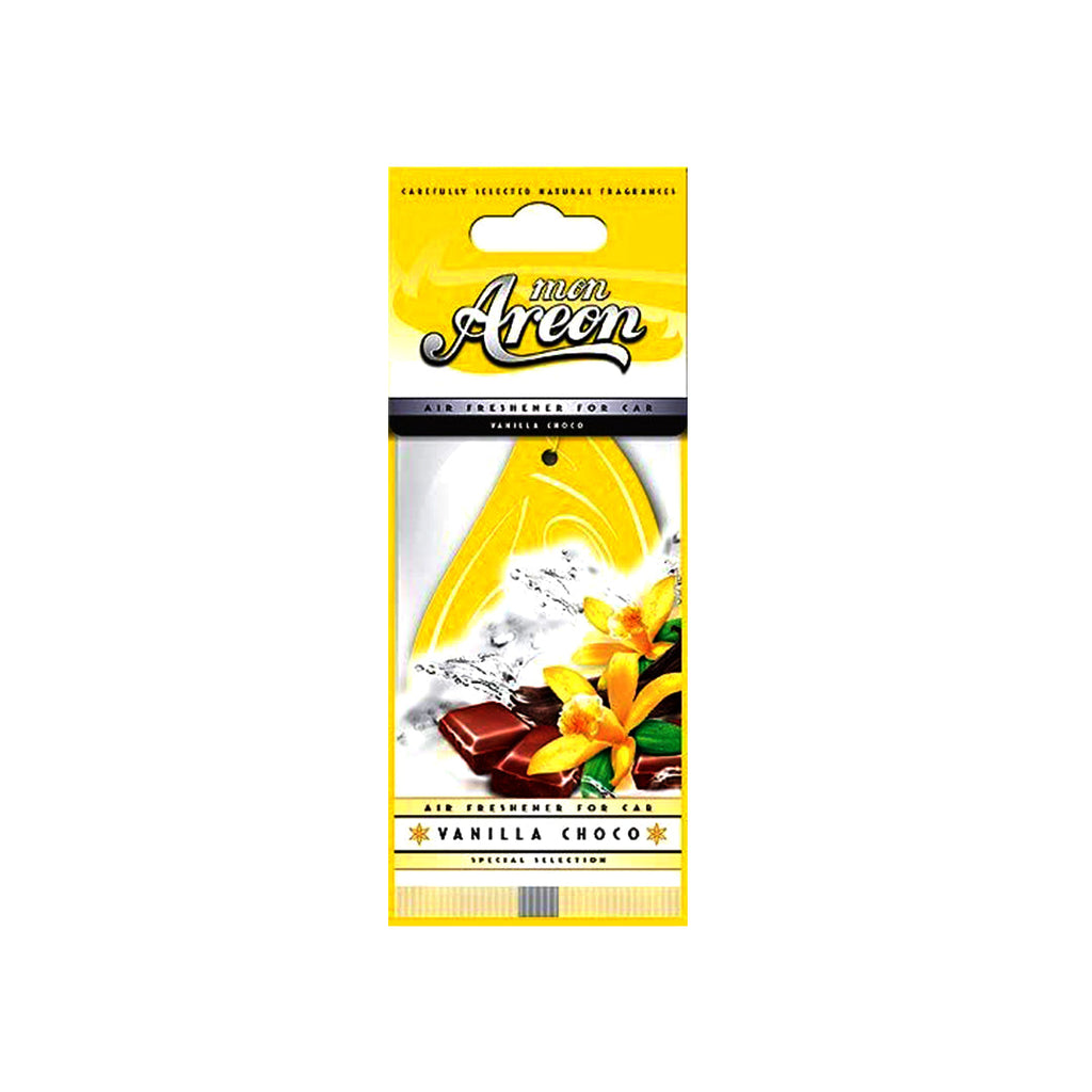 Paper Card Perfume Areon Vanilla Choco Coloured Card Pack Mon Ma04 (Bulgaria)