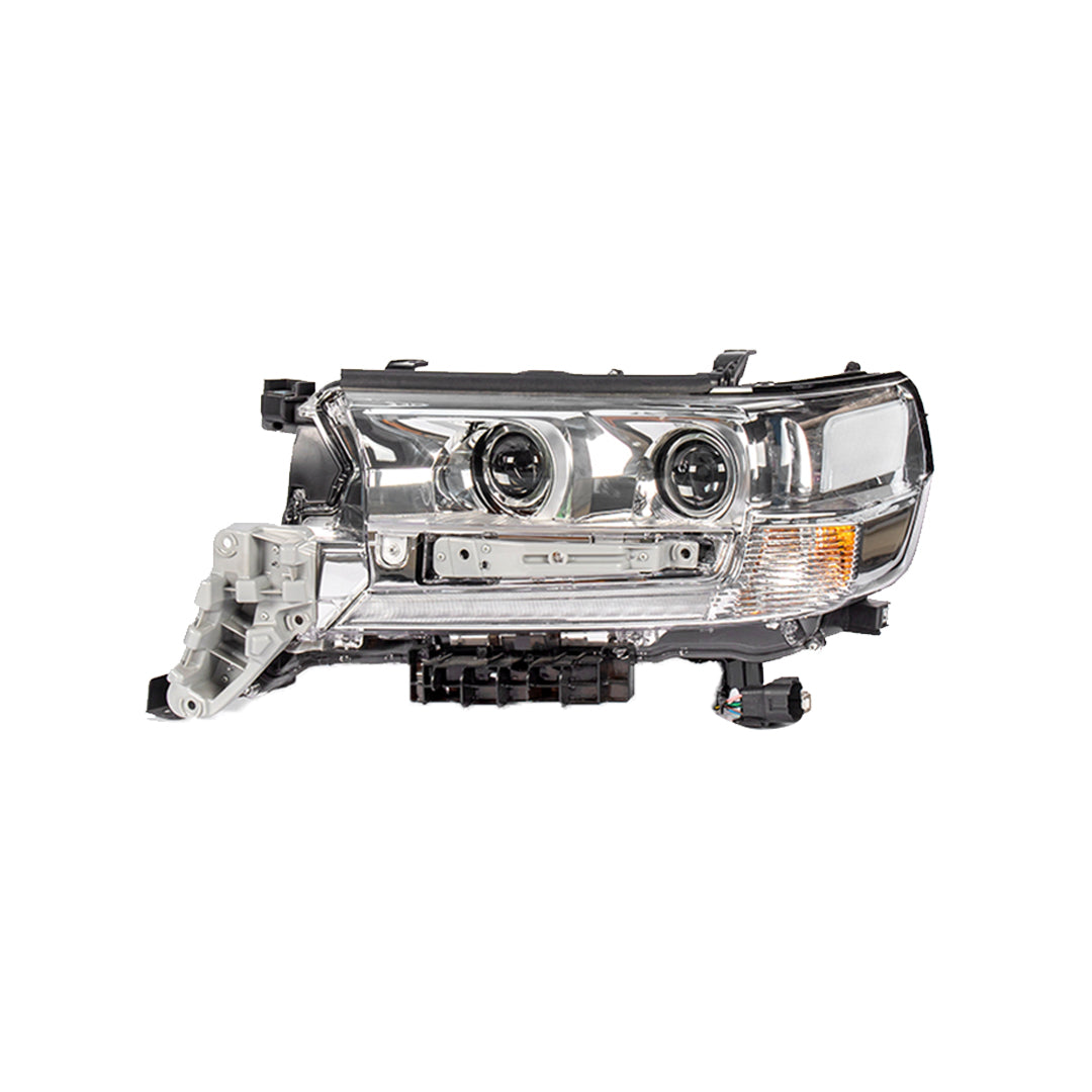 Oem Type Head Lamp Front Right Side Land Cruiser 2016-2021  Toyota Oem Design Clear Lens Black Housing (China)