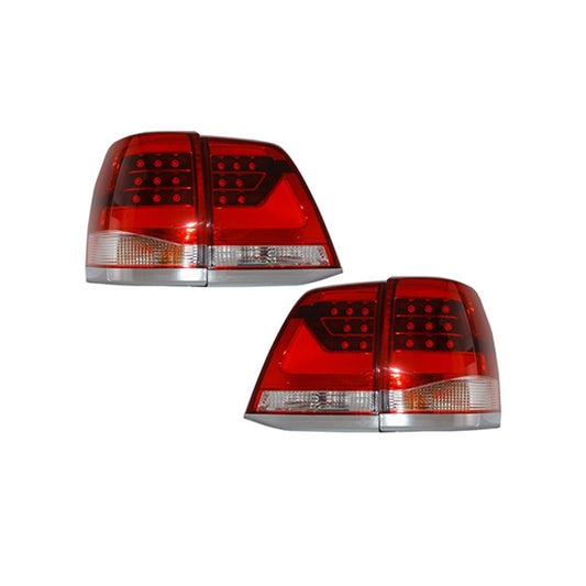 Projector Tail Lamps  Toyota Landcruiser Fj-200 2016 Lava Design Red Lens Rear Left Side  (China)