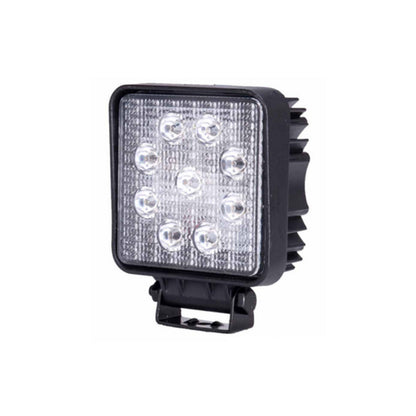 Automotive Led Work Lamp Metal Housing Square Shape  09 Led 100W White Colour Box Pack 01 Pc/Pack Fy-5109 (China)