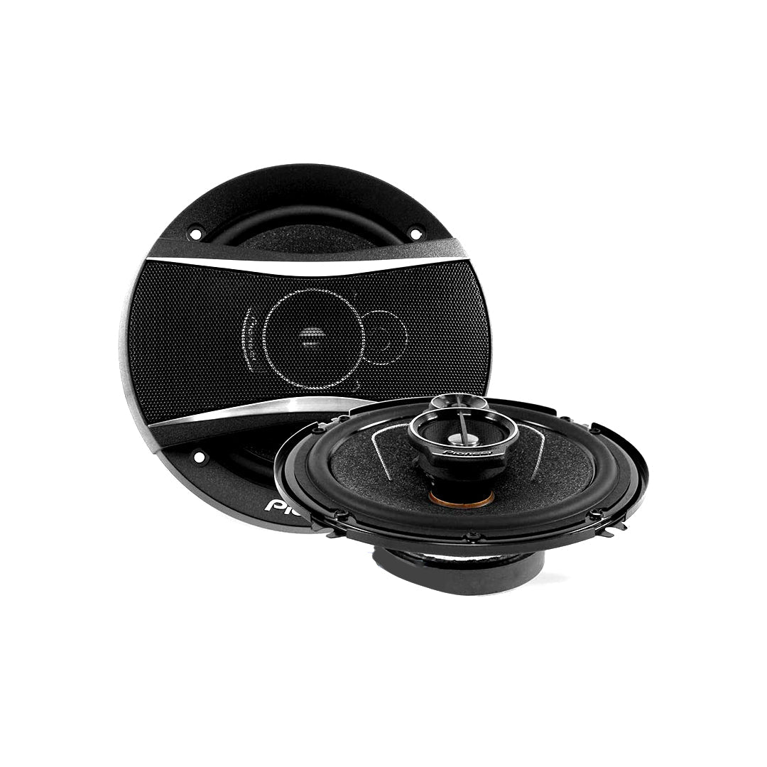 Car Speakers Orientech 6" Round Shape 2-Way Coaxial  150 Watts Chc Universal Fitting 02 Pcs/Set Black Ot-A650F Premium Quality